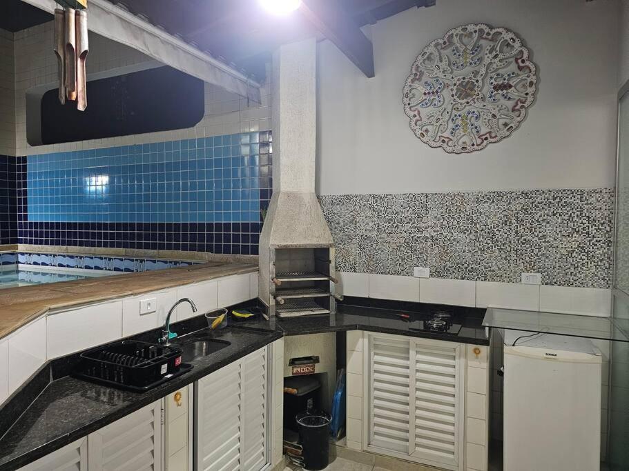 Cobertura 51 De 3 Quartos Com Piscina E Churrasqueira Privativa Guarujá Kültér fotó